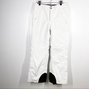 Columbia Titanium White Snow Pants Size Medium
